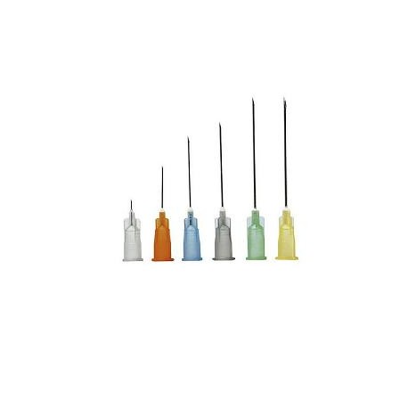 Ago sterile Pic Gauge 20 per Iniezioni e Prelievi Confezione da 100 Pezzi Ago sterile Pic Gauge 20 per Iniezioni e Prelievi Confezione da 100 Pezzi