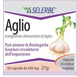 Selerbe Aglio Estratto Secco Integratore per Circolazione 50 Capsule