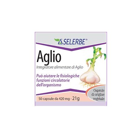 Selerbe Aglio Estratto Secco Integratore per Circolazione 50 Capsule Selerbe Aglio Estratto Secco Integratore per Circolazione 50 Capsule