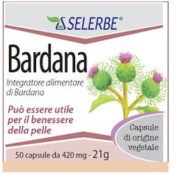 Selerbe Bardana Estratto Secco Integratore per Pelle 50 Capsule Selerbe Bardana Estratto Secco Integratore per Pelle 50 Capsule