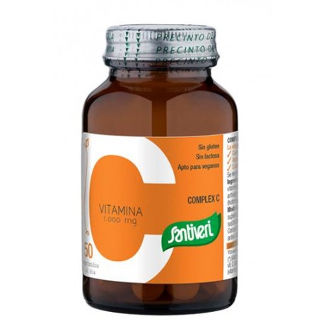 Santiveri Vitamina C Integratore Ricostituente 50 Compresse Santiveri Vitamina C Integratore Ricostituente 50 Compresse