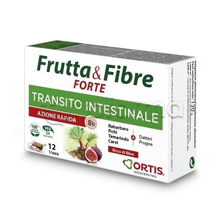Frutta & Fibra Forte Integratore per il Transito Intestinale 12 Cubetti Frutta & Fibra Forte Integratore per il Transito Intestinale 12 Cubetti