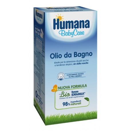 Humana Baby Care Olio Da Bagno 200ml