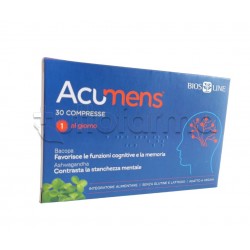 Bios Line Acumens Integratore per Memoria e Concentrazione 30 Compresse Bios Line Acumens Integratore per Memoria e Concentrazione 30 Compresse