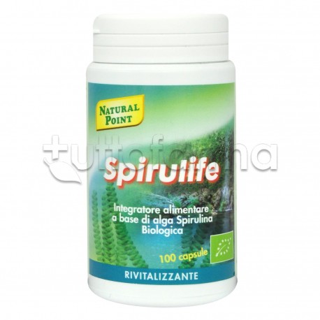 Natural Point Spirulife Bio Integratore Energetico 100 Capsule Natural Point Spirulife Bio Integratore Energetico 100 Capsule
