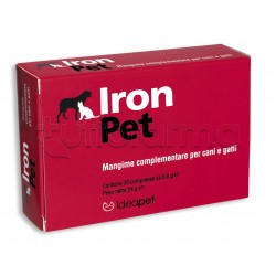 Sider Pet Integratore Veterinario di Ferro per Cani e Gatti 30 Compresse Sider Pet Integratore Veterinario di Ferro per Cani e Gatti 30 Compresse