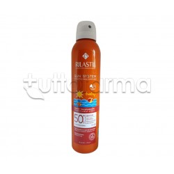 Rilastil Sun System Spray Solare Trasparente Wet Skin Baby SPF 50+ 200ml