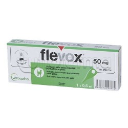 Flevox Spot-On 0,5ml Veterinario Antiparassitario per Gatti 1 Pipetta