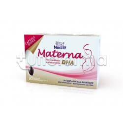 Nestle Materna DHA Integratore per Gravidanza e Allattamento 30 Capsule Softgel