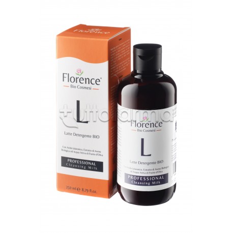 Florence Bio Cosmesi Latte Detergente Viso Antirughe Acido Ialuronico 250ml Florence Bio Cosmesi Latte Detergente Viso Antirughe Acido Ialuronico 250ml