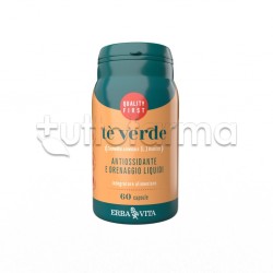 Erba Vita Tè Verde Integratore Drenante 60 Capsule Erba Vita Tè Verde Integratore Drenante 60 Capsule