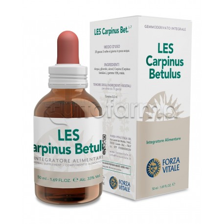Les Carpinus Betulus Integratore per le VIe Aeree Flacone 50ml