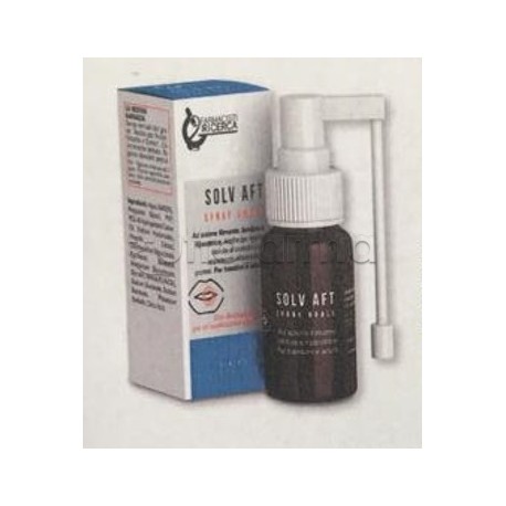 Solv Aft Spray Orale per Lesioni del Cavo Orale 15ml