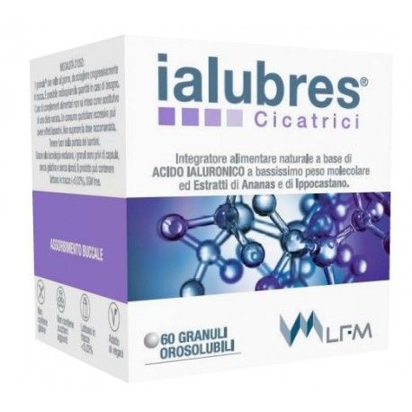 Ialubres Cicatrici Integratore per la Pelle 24g