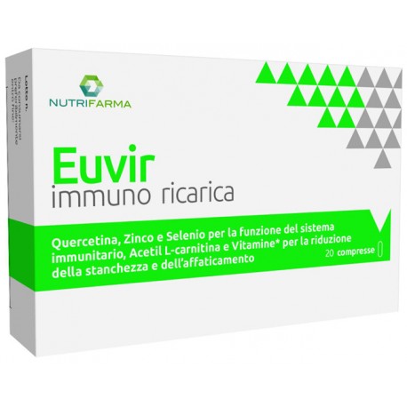 Euvir Immuno Ricarica Integratore Ricostituente 20 Compresse