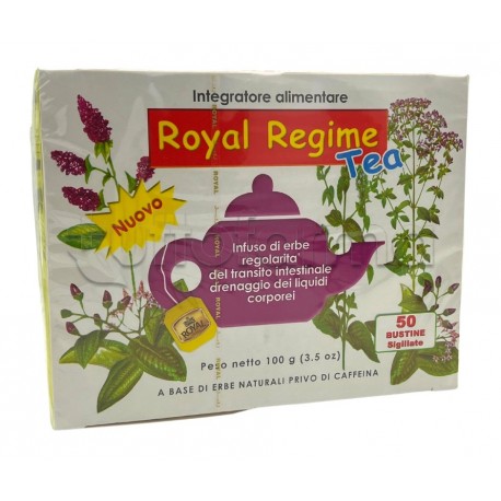 Royal Regime Tea Integratore Drenante 50 Bustine