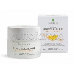 Bios Line Nature's Acque Unicellulari Crema Viso Pelli Arrossate SPF15 Vasetto 50ml Bios Line Nature's Acque Unicellulari Crema Viso Pelli Arrossate SPF15 Vasetto 50ml