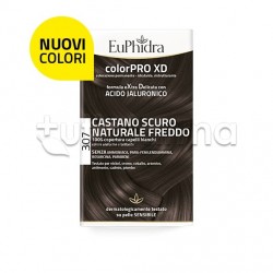 Euphidra ColorPro XD Tinta per Capelli Colore 307 Castano Scuro Naturale Freddo