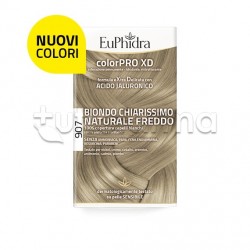 Euphidra ColorPro XD Tinta per Capelli Colore 907 Biondo Chiarissimo Naturale Freddo
