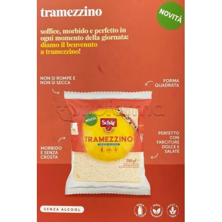 Schar Tramezzino Senza Alcool Senza Glutine 200g