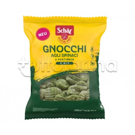 Schar Gnocchi agli Spinaci Senza Glutine 2 Porzioni 300g Schar Gnocchi agli Spinaci Senza Glutine 2 Porzioni 300g