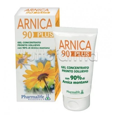 tubetto di Arnica 90 Plus Gel Concentrato al 90% per Punture 75ml tubetto di Arnica 90 Plus Gel Concentrato al 90% per Punture 75ml