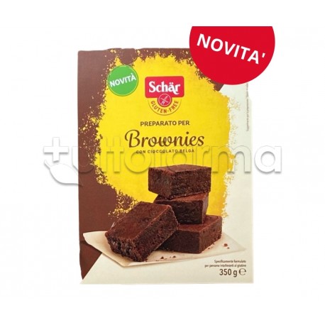 Schar Preparato per Brownies Senza Glutine 350g Schar Preparato per Brownies Senza Glutine 350g