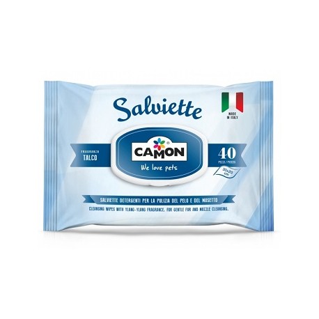 Salviette al Talco per Pulizia Animali 40 Pezzi Salviette al Talco per Pulizia Animali 40 Pezzi