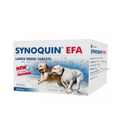 Synoquin Efa Large Breed Integratore per Cani 30 Compresse