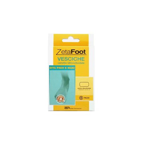 ZetaFoot Dita cerotti per vesciche 5 pezzi ZetaFoot Dita cerotti per vesciche 5 pezzi