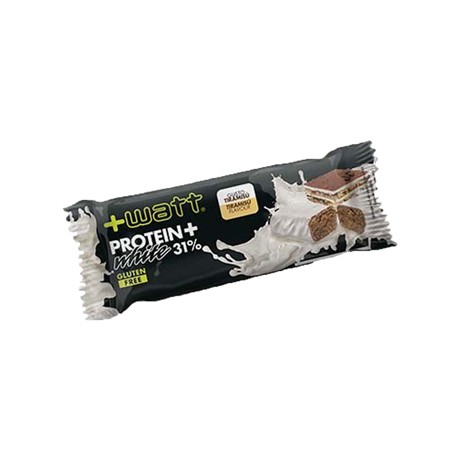 Protein+ White Tiramisu' barretta proteica senza glutine per massa muscolare 40 g Protein+ White Tiramisu' barretta proteica senza glutine per massa muscolare 40 g