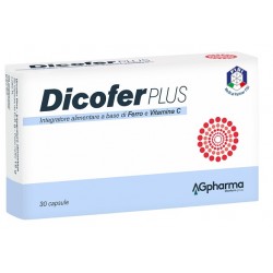 Dicofer Plus Integratore per Stanchezza e Affaticamento 30 Capsule Dicofer Plus Integratore per Stanchezza e Affaticamento 30 Capsule