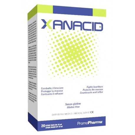 Xanacid Integratore per Acidità Stomaco 20 Stick Xanacid Integratore per Acidità Stomaco 20 Stick