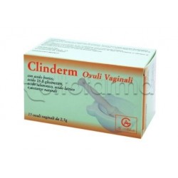 Clinderm 15 Ovuli Vaginali per Infezioni Vaginali Clinderm 15 Ovuli Vaginali per Infezioni Vaginali