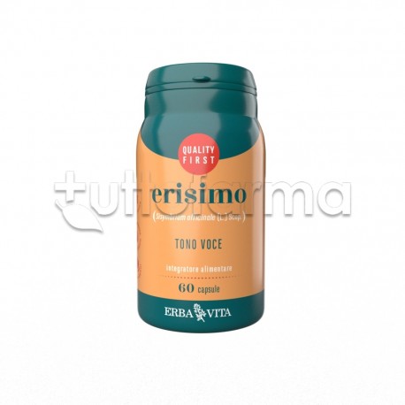 Erba Vita Erisimo Integratore per Perdita Voce 60 Capsule Erba Vita Erisimo Integratore per Perdita Voce 60 Capsule