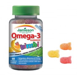Jamieson Omega-3 Gummies Integratore per Circolazione 60 Caramelle