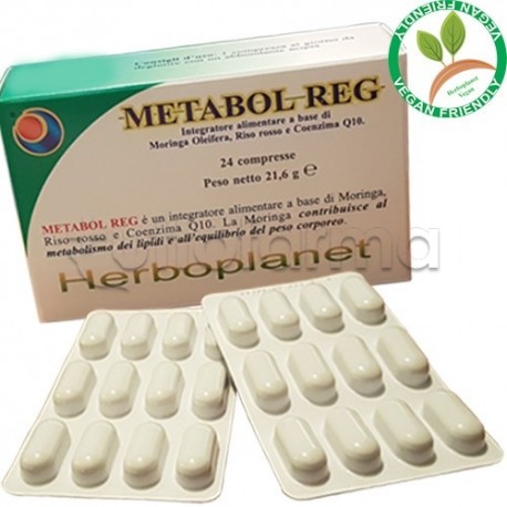 Metabol Reg Integratore per il Metabolismo dei Lipidi 24 Compresse