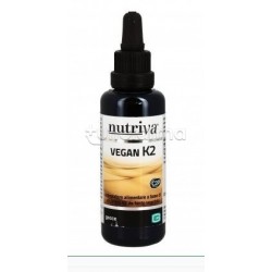 Nutriva Vegan K2 Integratore per Ossa Gocce 30ml Nutriva Vegan K2 Integratore per Ossa Gocce 30ml