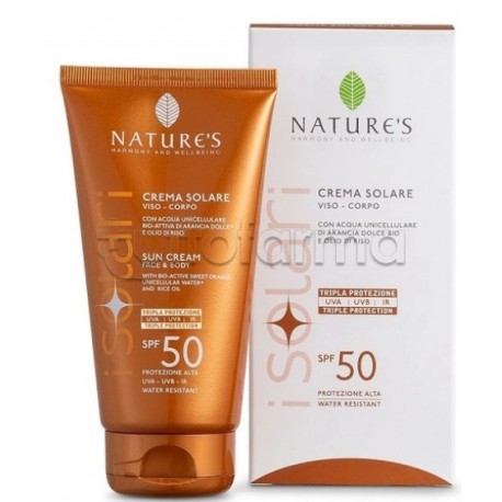 Bios Line Nature's I Solari Crema Solare Viso e Corpo SPF50 100ml Bios Line Nature's I Solari Crema Solare Viso e Corpo SPF50 100ml
