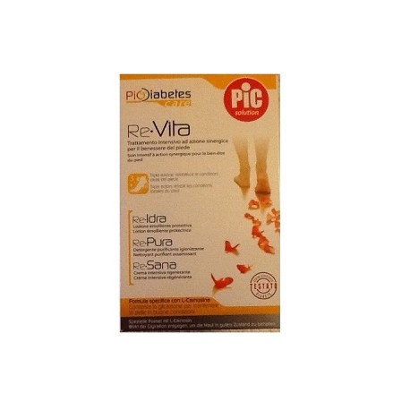 Re Vita Kit Trattamento Piede per Benessere Kit con 3 Prodotti