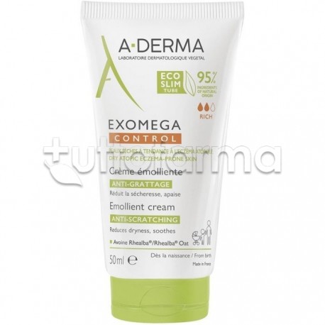 A-Derma Exomega Control Crema Emolliente 50ml