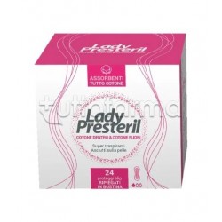 Lady Presteril Cotton Power Proteggi Slip Biodegradabili 24 Pezzi
