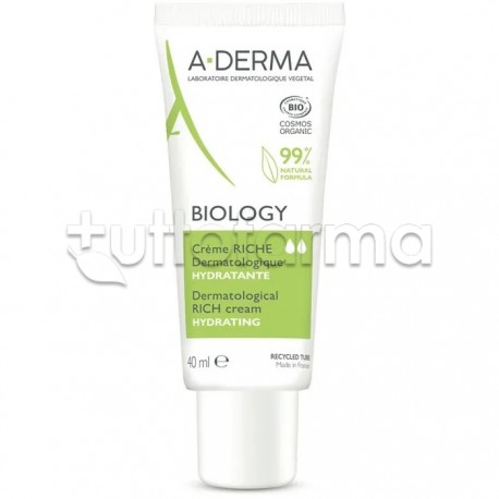 A-Derma Biology Crema Ricca Dermatologica 40ml A-Derma Biology Crema Ricca Dermatologica 40ml