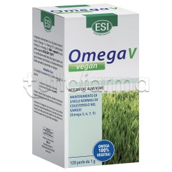 Esi Omega V Vegan Integratore Acidi Grassi 120 Perle Vegetali