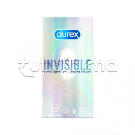 Durex Invisible Ultra-Sottile Ultra-Sensibile 12 Profilattici