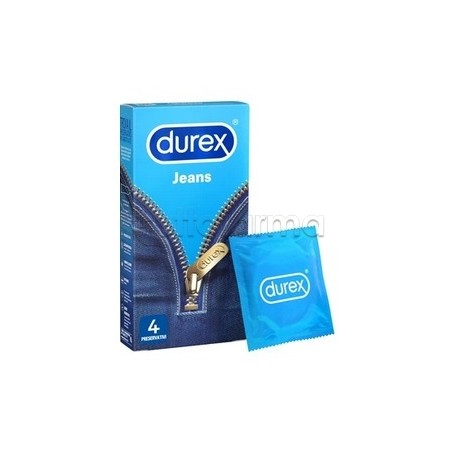 Durex Jeans 4 Profilattici Easy-On