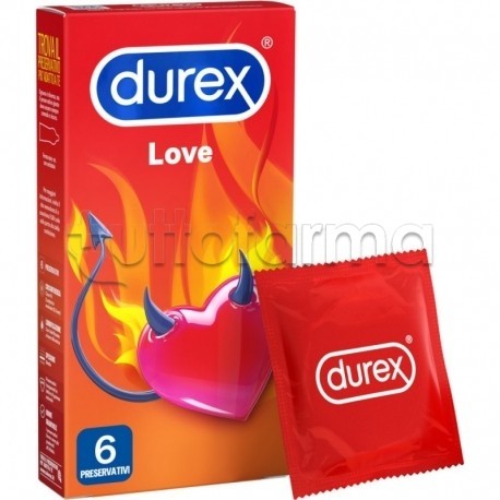 Durex Love 6 Profilattici Classici