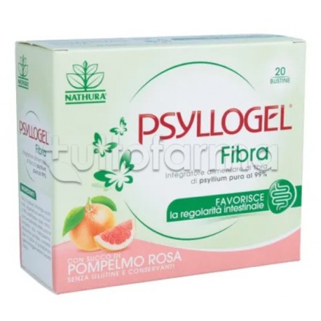 Psyllogel Fibra con Semi di Psillio per Stitichezza Gusto Pompelmo Rosa 20 Bustine Psyllogel Fibra con Semi di Psillio per Stitichezza Gusto Pompelmo Rosa 20 Bustine