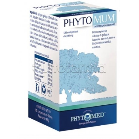 PhytoMum 3 Integratore per Favorire Allattamento Mamma 42 Compresse PhytoMum 3 Integratore per Favorire Allattamento Mamma 42 Compresse