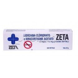 Lidocaina Cloridato E Idrocortisone Acetato Zeta 15 Mg/g + 10 Mg/g Crema Rettale